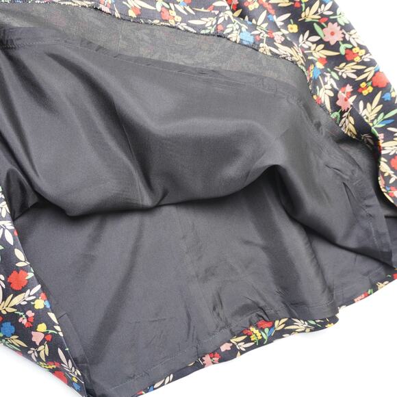 Jill Stuart Collection Fit & Flare Dress Sleeveless Floral Cocktail Party Dress - Picture 8 of 11